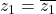 z_1 = \overline{z_1}